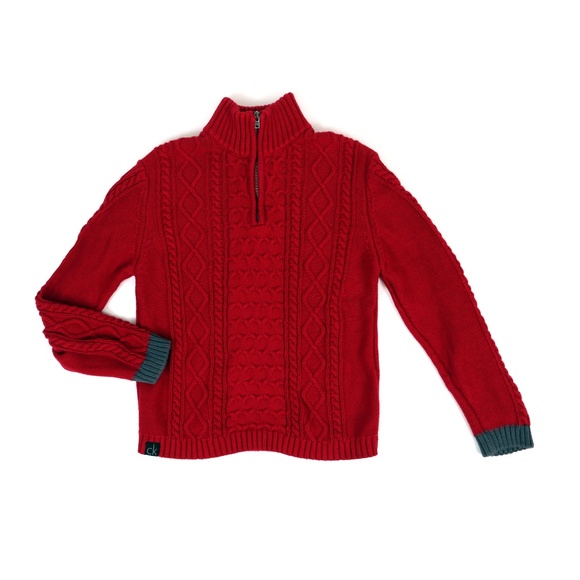 CALVIN KLEIN JEANS sweater, boy’s size 7 - Picture 1 of 4